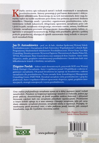 Techniki Menedżerskie Skuteczne Zarządzanie Firmą - Jan Antoszkiewicz [KSIĄŻKA]