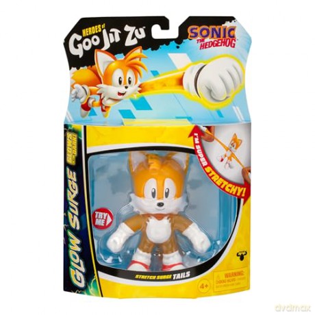 Heroes of Goo Jit Zu - Sonic The Hedgehog - Glow Surge - Stretch Surge Tails