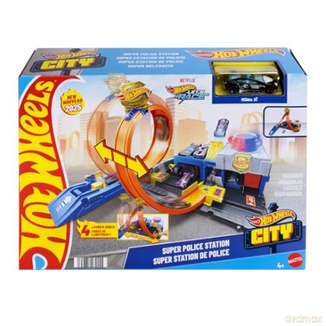 Hot Wheels - City Super Police Station