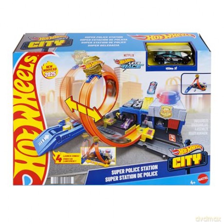 Hot Wheels - City Super Police Station