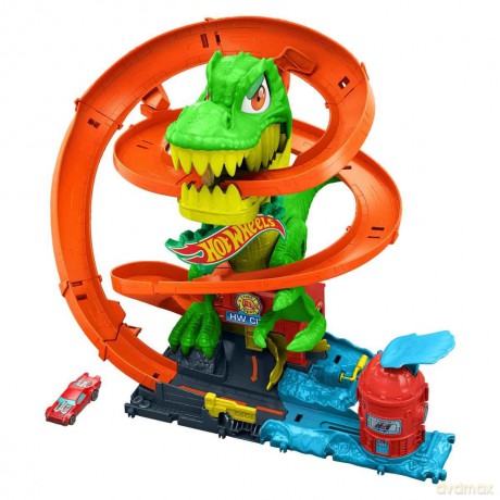 Hot Wheels - City T-Rex Fire Station