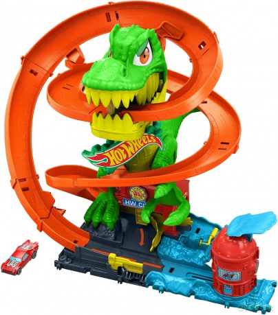 Hot Wheels - City T-Rex Fire Station