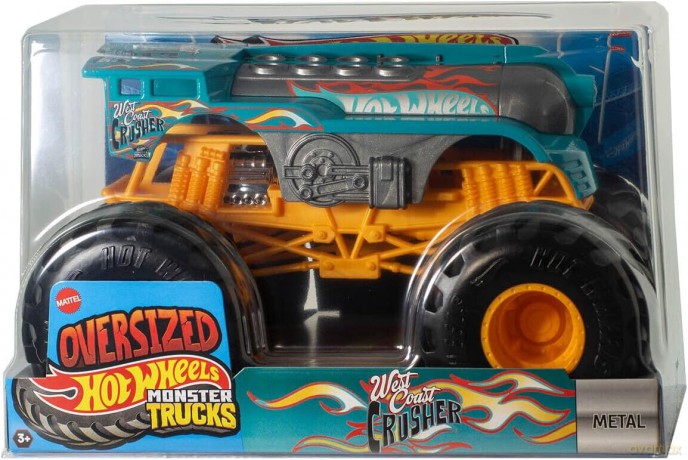 Hot Wheels - Monster Truck Oversized (West Coast Crusher)