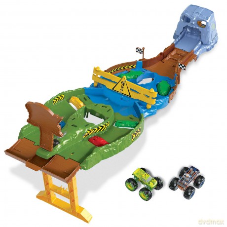 Hot Wheels - Monster Truck Wreckin Raceway Trackset