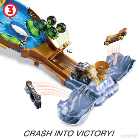 Hot Wheels - Monster Truck Wreckin Raceway Trackset