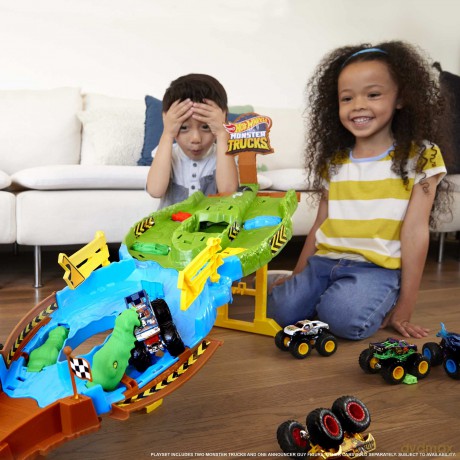 Hot Wheels - Monster Truck Wreckin Raceway Trackset