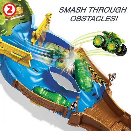 Hot Wheels - Monster Truck Wreckin Raceway Trackset