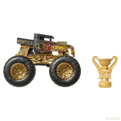 Hot Wheels - Monster Trucks 1:64 Bigfoot Trophy Champions Singles Asst