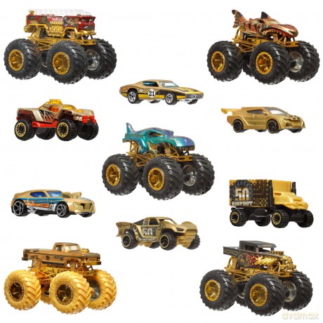 Hot Wheels- Monster Trucks Trophy Champions Collection