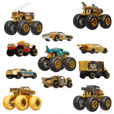 Hot Wheels- Monster Trucks Trophy Champions Collection