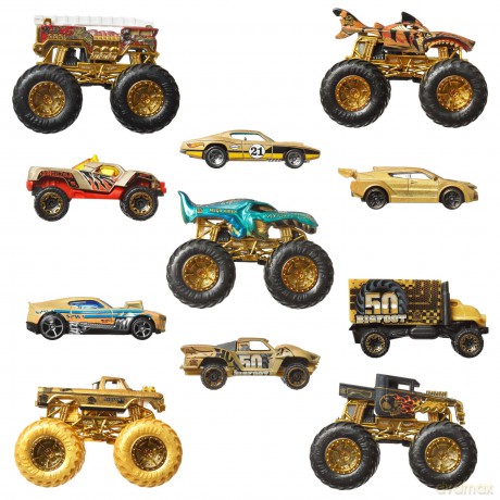 Hot Wheels- Monster Trucks Trophy Champions Collection