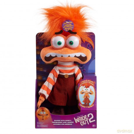 Inside Out 2 - Shaking With Anxiety Feature Plush