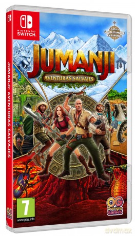 Jumanji: Wild Adventures (Spanish Box â EFIGS in Game) [GRA SWITCH]