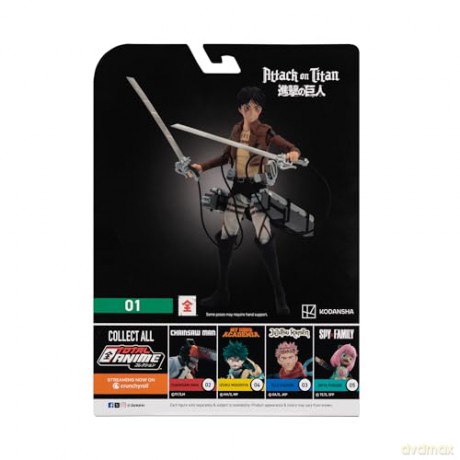 KAZ - 6.5" Figure (AOT- EREN) W1