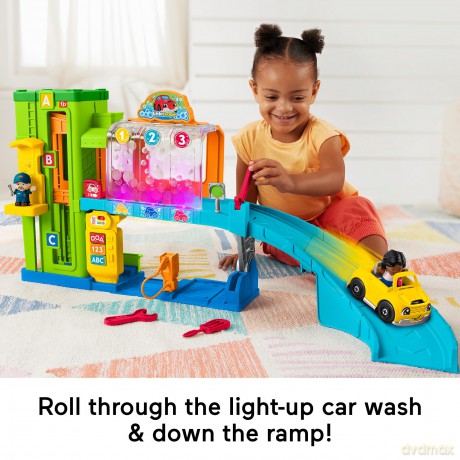 Little People - Light-Up Learning Garage
