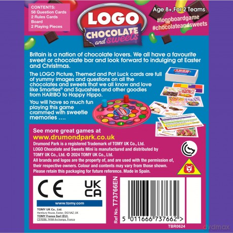 Logo Chocolate And Sweets Mini Game