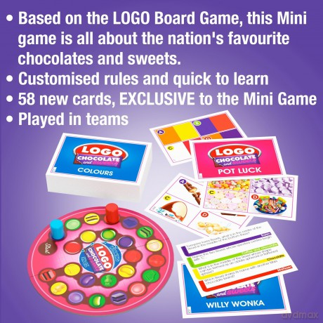 Logo Chocolate And Sweets Mini Game