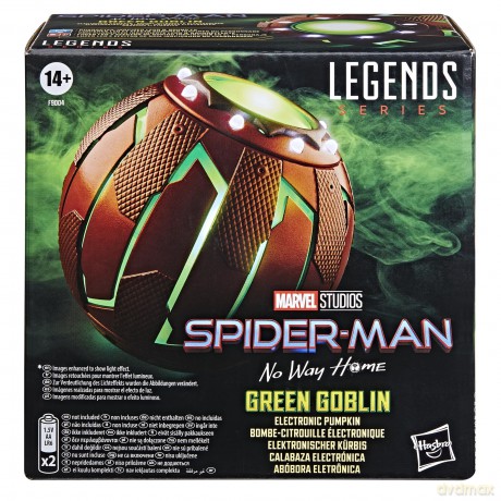 Marvel Legends Series - Spider-Man No Way Home (Green Goblin Electronic Pumpkin)
