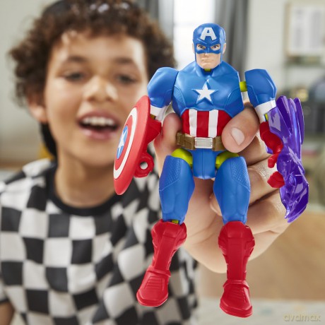 Marvel Mixmashers - Captain America Figure