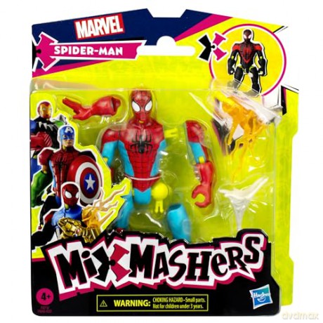 Hasbro Marvel Spider-Man: Mixmashers - Spiderman Action Figure (F9213)