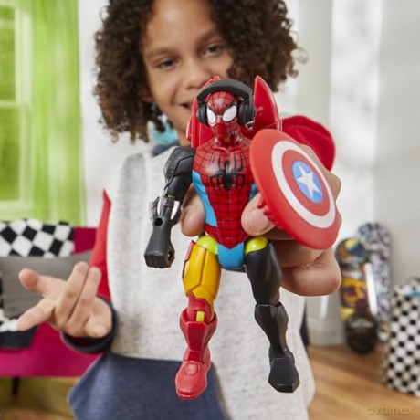 Hasbro Marvel Spider-Man: Mixmashers - Spiderman Action Figure (F9213)