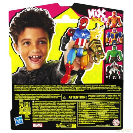 Hasbro Marvel Spider-Man: Mixmashers - Spiderman Action Figure (F9213)