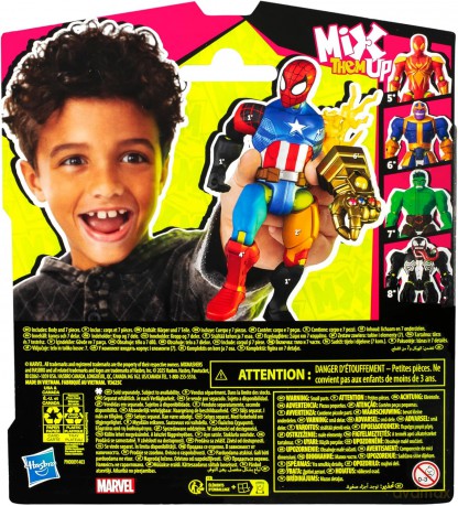 Hasbro Marvel Spider-Man: Mixmashers - Spiderman Action Figure (F9213)