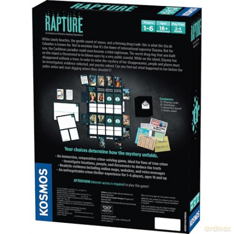 Masters of Crime: Rapture [GRA PLANSZOWA]