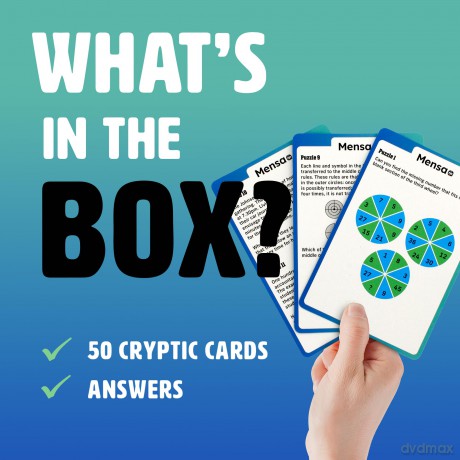 Mensa Brain Teasers Genius Test Card Game [GRA PLANSZOWA]