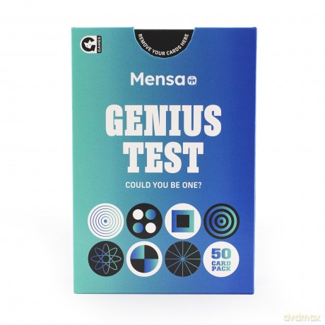 Mensa Brain Teasers Genius Test Card Game [GRA PLANSZOWA]