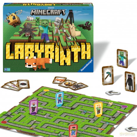Minecraft Labyrinth [GRA PLANSZOWA]