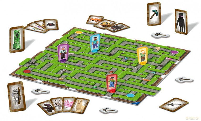 Minecraft Labyrinth [GRA PLANSZOWA]