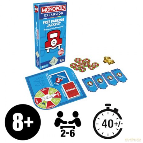 Monopoly Free Parking JackpotÂ  [GRA PLANSZOWA]
