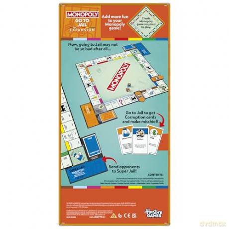 Monopoly Go To JailÂ  [GRA PLANSZOWA]