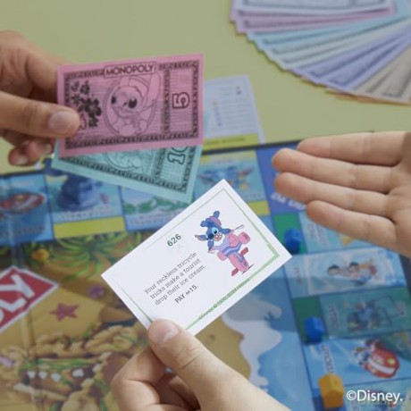 Monopoly Stitch-wersja angielska [GRA PLANSZOWA]