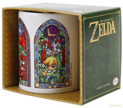 Nintendo Kubek LEGEND OF ZELDA (STAINED GLASS)