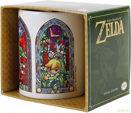 Nintendo Kubek LEGEND OF ZELDA (STAINED GLASS)