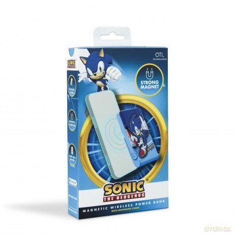 OTL - Sonic The Hedgehog Magnetic Wireless power bank (Strong Magnet)
