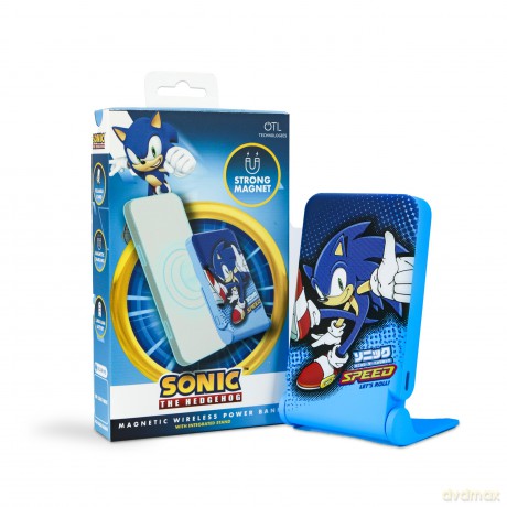 OTL - Sonic The Hedgehog Magnetic Wireless power bank (Strong Magnet)