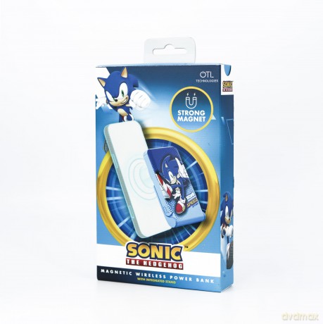 OTL - Sonic The Hedgehog Magnetic Wireless power bank (Strong Magnet)