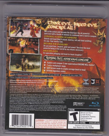 Overlord: Raising Hell [GRA PS3]