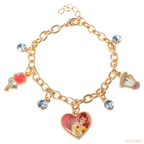 PH - Disney Princess Costume Yellow Gold Colour Charm Bracelet