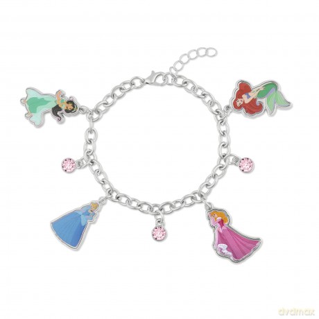 PH - Disney Princess Multicoloured Enamel Costume Charm Bracelet