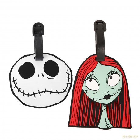PH - Rubber Nightmare Before Christmas Luggage Tag Set
