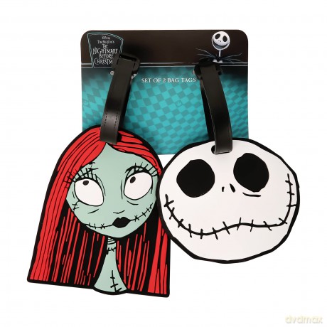 PH - Rubber Nightmare Before Christmas Luggage Tag Set