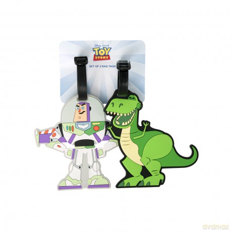 PH - Rubber Toy Story Luggage Tag Set