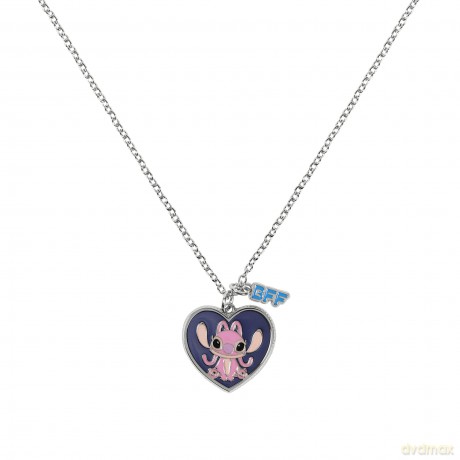 PH - Stitch And Angel Bff Necklace Set