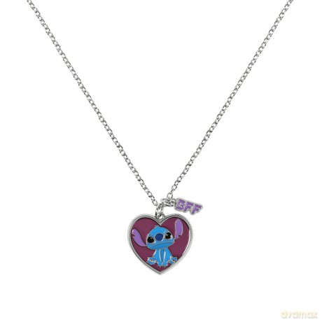 PH - Stitch And Angel Bff Necklace Set
