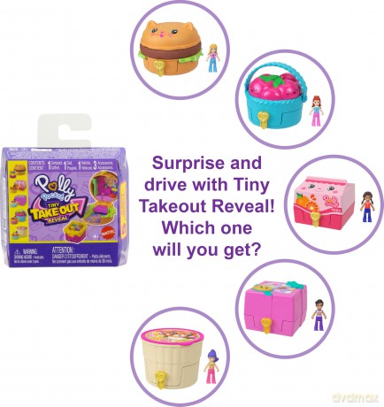 Polly Pocket - Tiny Take Out Reveals