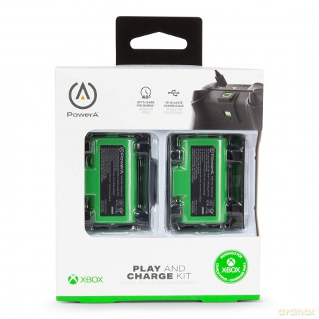 Power A Play and Charge Kit (Black) [GRA XBOX SERIES X]